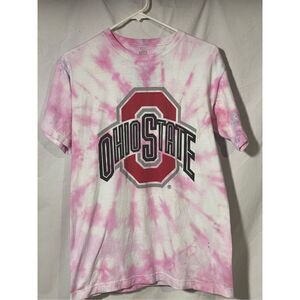 Hand made tie dye Ohio State T-shirt